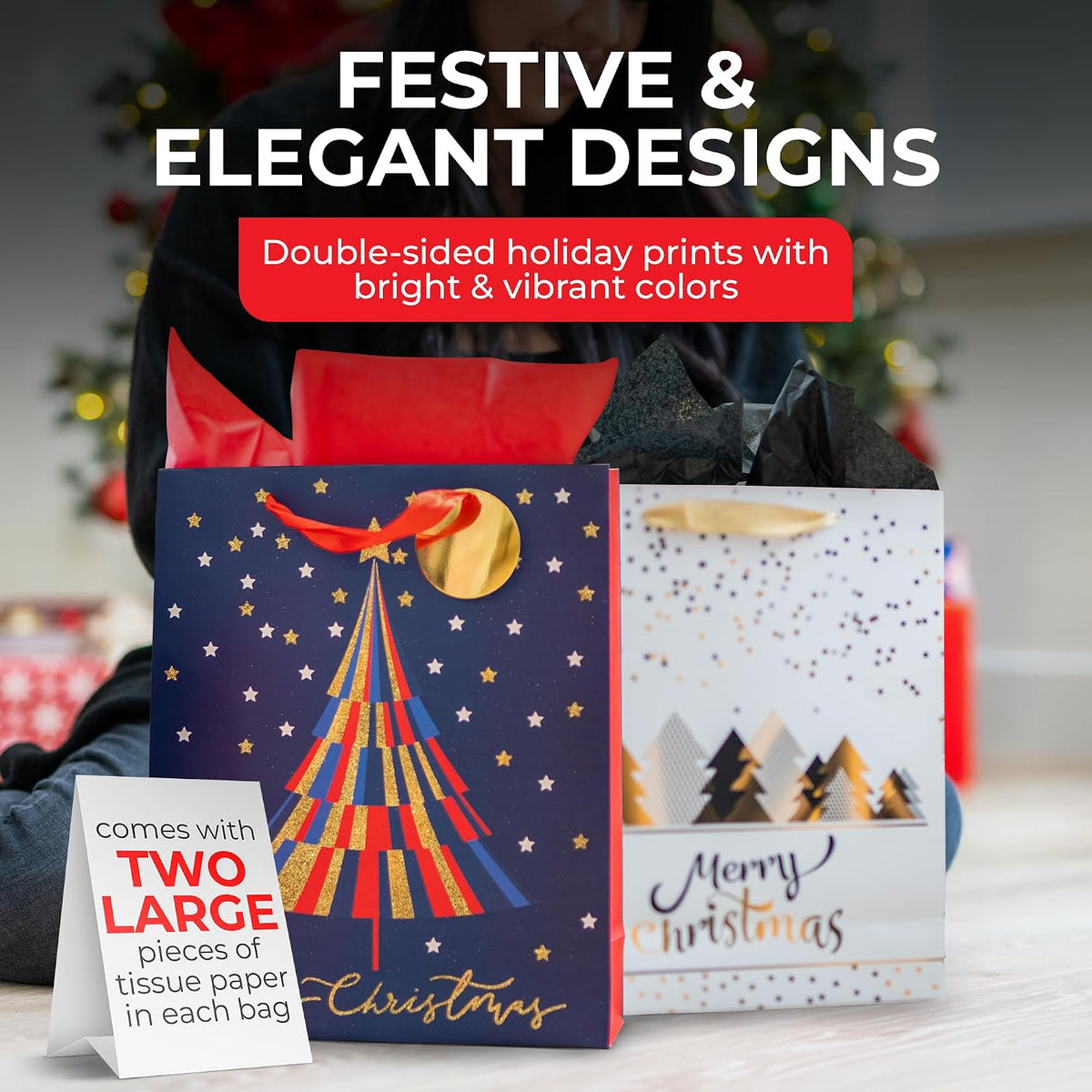 RACHELLE'S Trees Christmas Bags