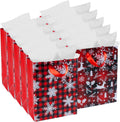 RACHELLE'S Plaid Christmas Gift Bags